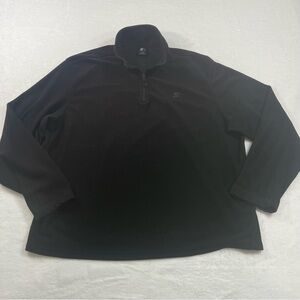 Men’s Starter Black Quarter-Zip Pullover long sleeve size XL